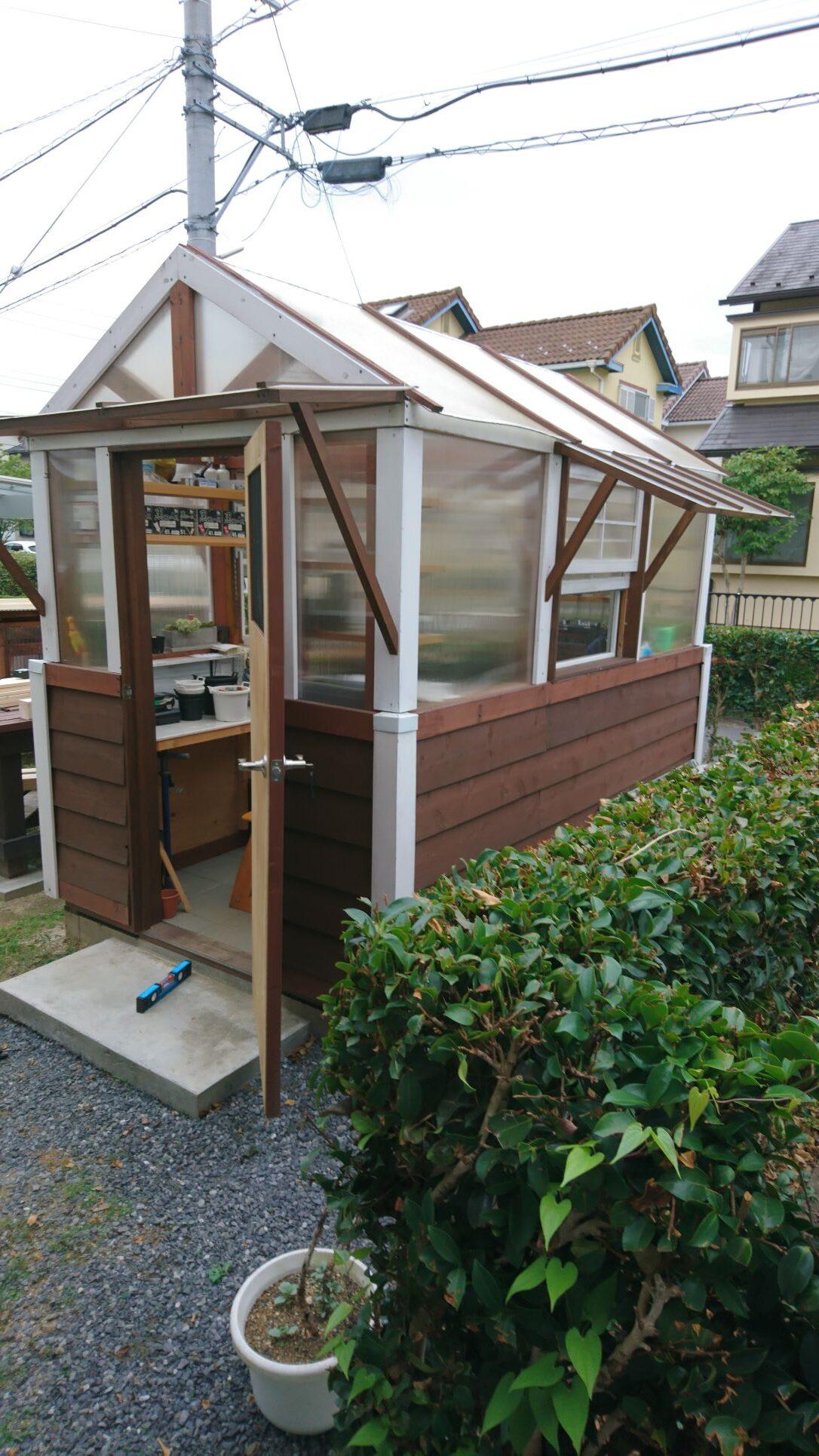 温室兼物置小屋