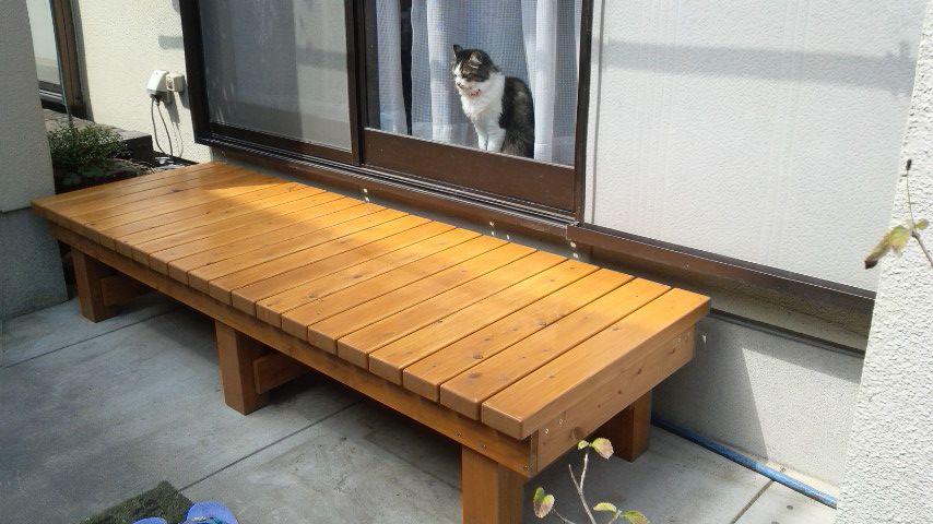 縁台(ミニデッキ)