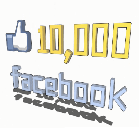facebook【1万いいね!突破】ありがとう!!