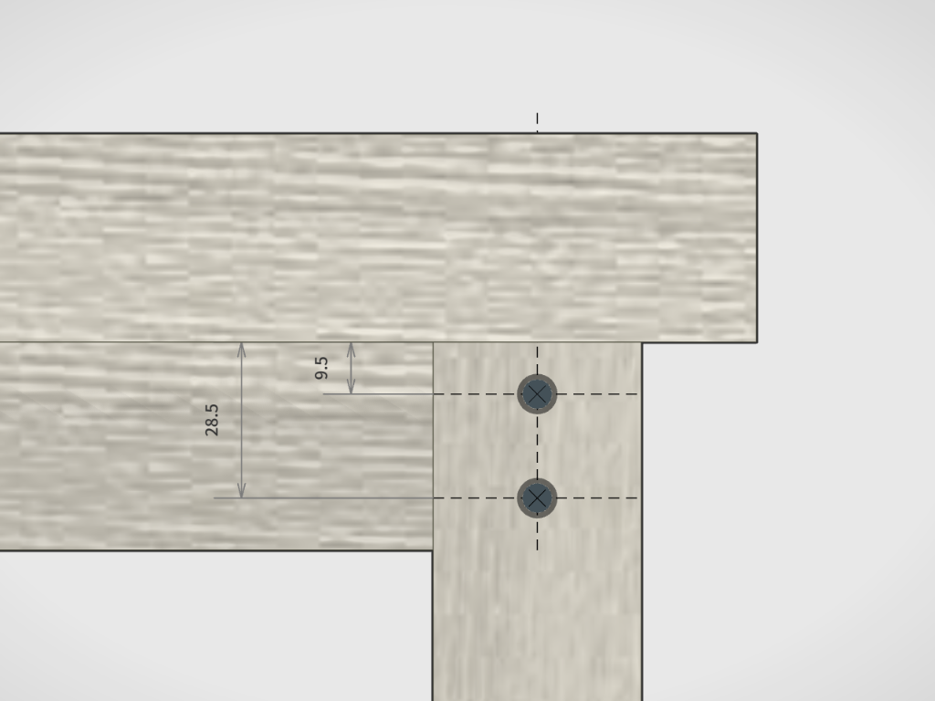caDIY3Dで穴の位置を確認