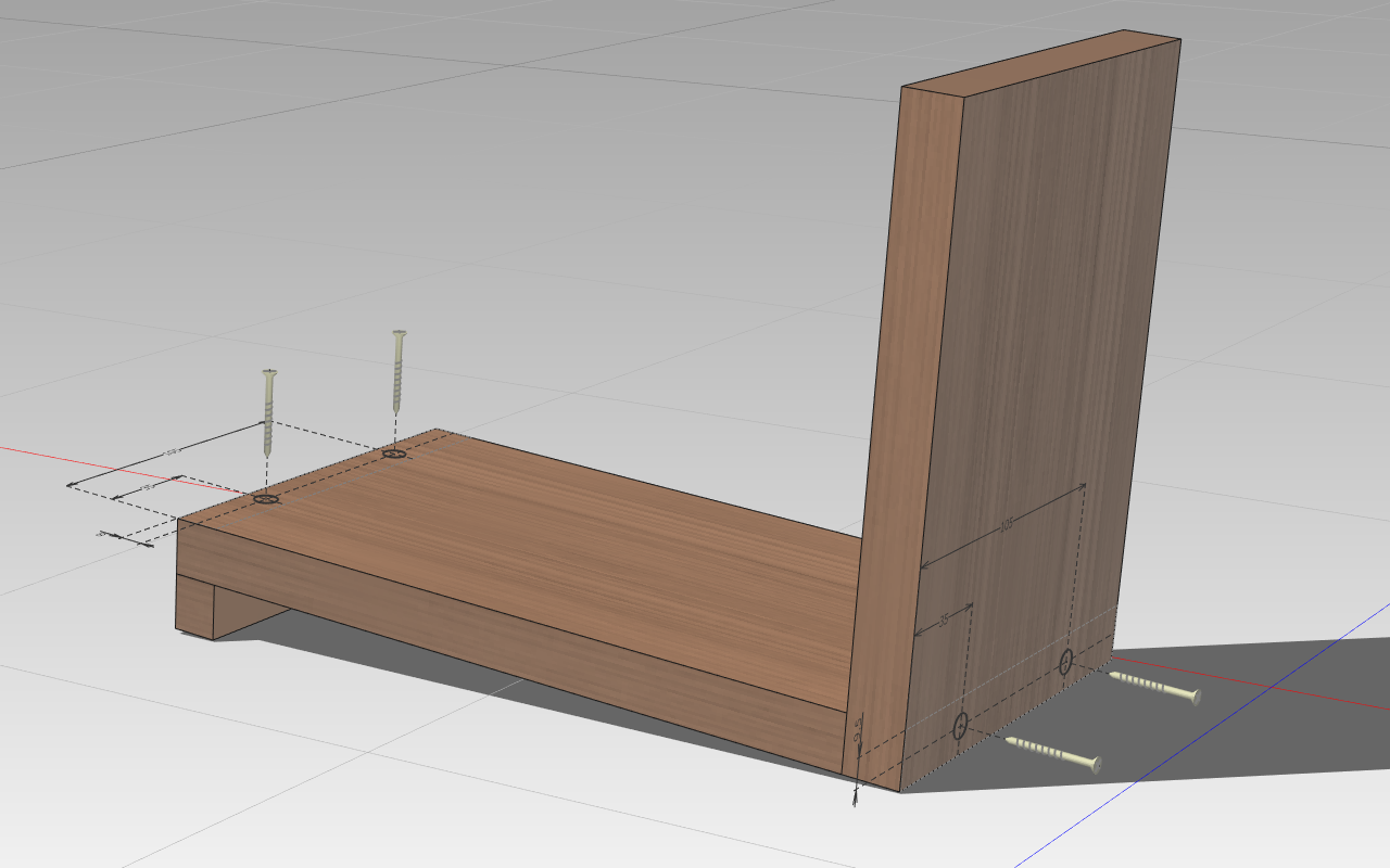 自立式本立て 構造詳細